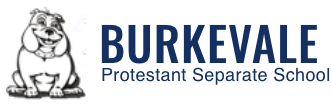 Burkevale Protestant Separate School logo